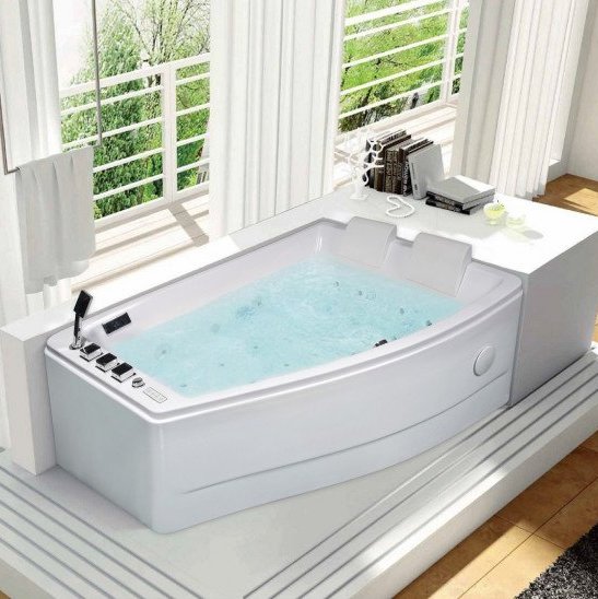 170x120 Corner Jacuzzi, right and left-hand versions - VS057