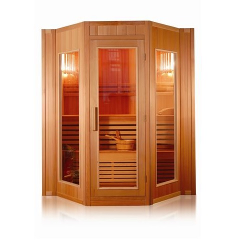 Five person Finnish sauna, 200x208x200H, with stove - SN001