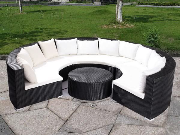 Circular Outdoor Furnishing Wendy, Outdoor Circular Couch