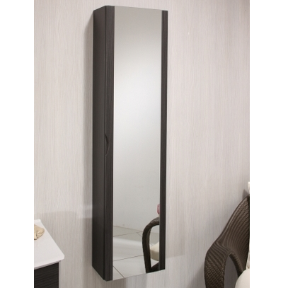 Column cabinet, 35x140hx20, mirror door, available in various colors