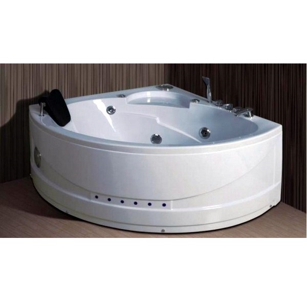 Jacuzzi, 130x130 cm with whirlpool and airpool jets, chromotherapy, radio FM - VS063